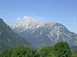 Blick zu den Leoganger Steinbergen