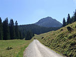 Unterwegs zur Kallbrunnalm