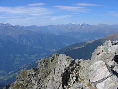 Die Scheibenspitze, der Nachbargipfel