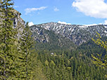 Ein letzter Blick zum Heimgarten
