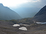 Im Bernhardstal hält sich der Nebel