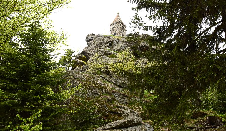 Großer Riedelstein (1132 m), Mittagstein (1034 m) über die Kötztinger Hütte