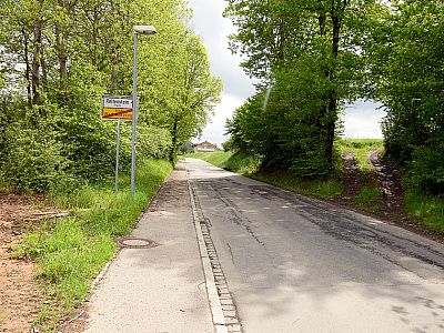 Über die Reitensteinerstraße verlassen wir Bad Kötzing