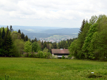 Der Blick nach Westen auf Bad Kötzting