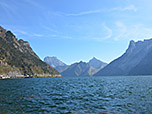 Blick von Ebensee auf den Traunsee