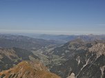 Blick über das Kleinwalsertal