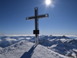 Das Gipfelkreuz des Großvenedigers