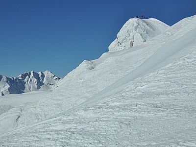 Der Gipfel des Grubenkopf ist in Sicht