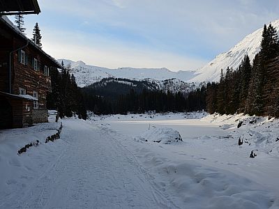 Der Alpengasthof Obernberger See ist derzeit geschlossen (2014)