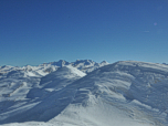 Etwas links der Mitte der Olperer (3476 m)