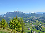 Blick zum Untersberg...