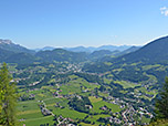Unter uns liegt Berchtesgaden