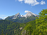 Blick zum Watzmann