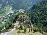 Der kleine Vorgipfel vor dem Königssee