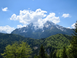 Der Watzmann im Südwesten