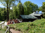 Die Grünsteinhütte lockt mit einer Brotzeit