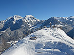 Inmitten einer traumhaften Kulisse erhebt sich der Grünstein über dem Königssee