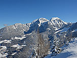 Blick zum Hohen Göll, ...