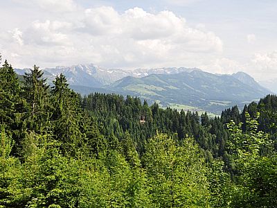 Letzer Blick zum Großen Daumen