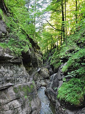 beeindrucken den Wanderer