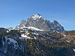 Blick zum Wilden Kaiser, vorne die Maukspitze