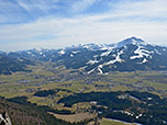 Blick auf St. Johann und zum Kitzbüheler Horn