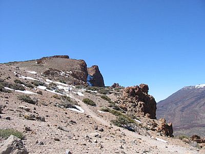 Mäßig steil geht's...