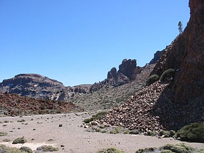 Links der Montana di Pasajiron