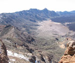 Abstieg: Blick ins Tal