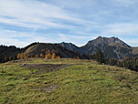 Gipfelplateau mit Blick zu Gütenberg und Mondscheinspitze...