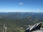 ...und auf die Bayerischen Voralpen
