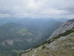 Im Osten das Tal der Weißache