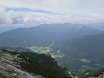 Nun wird auch der Blick nach Süden zum Rofan frei
