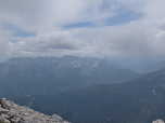 Das Rofangebirge im Süden