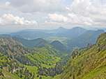 Blick Richtung Ruhpolding