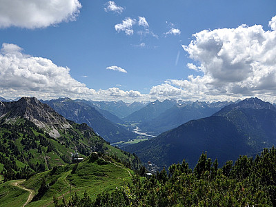 Das Lechtal im Südwesten