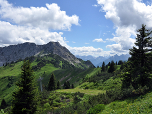 Die Gaichtspitze und der Alpkopf im Süden