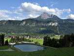 ...an einem kleinen Speichersee vorbei ....