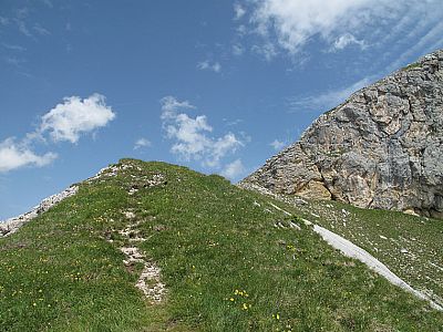 Es folgt weiteres Gehgelände