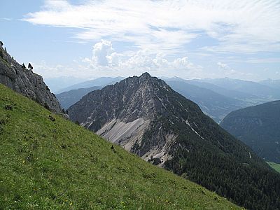 Blick zum Ebner Joch