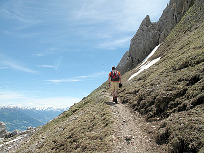 Kurz vor dem Einstieg