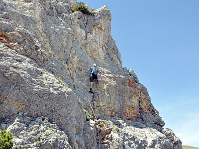 ... bevor es wieder im B - B/C Gelände...