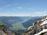 Blick nach Südosten ins Zillertal