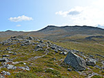Blick vom Putnaklanten zum Harahorn