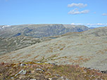 Ausblick vom Gipfel in nördlicher...