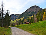 Rückweg zurück nach Walchsee...