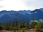 Erster Ausblick zum Kaisergebirge