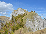 Die letzten Meter zum Gipfel