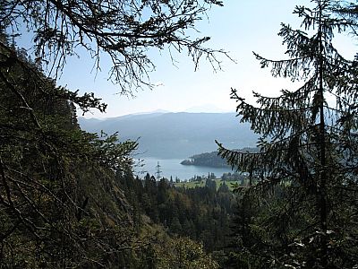 Unter uns der Walchensee