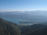 Blick über den Walchensee nach Südosten